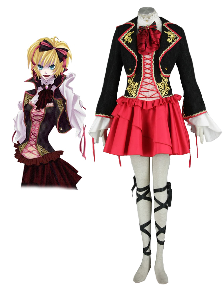 Vocaloid Kagamine Rin Cosplay Costume